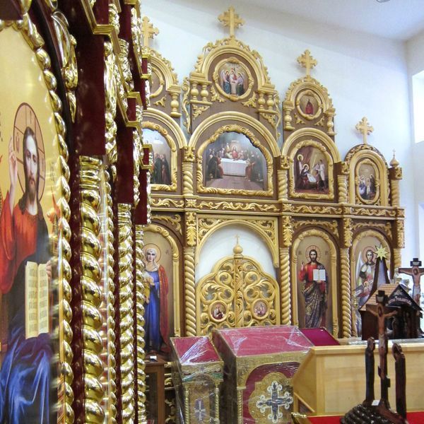 Иконостас 18 кв.м резной (дерево - липа) 252762 фото